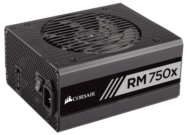 Corsair RM750X PSU: 750W 80Plus Gold Full Modular power supply