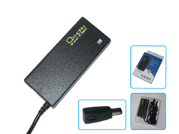 Oxhorn 90W Slim Notebook Power Adapter with Cable, support DELL battery charger, Samsung, HP