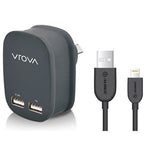 VROVA 2 Port USB Wall Charger 5V/3.4A  Apple Mac